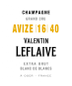 2016 Valentin Leflaive - Blanc De Blanc Avize 16 40 Champagne (750ml)