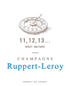 Ruppert-Leroy Brut Nature Champagne (11, 12, 13) NV