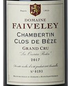 Domaine Faiveley - Chambertin Clos De Beze Les Ouvrees Rodin Grand Cru (750ml)