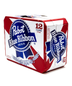 Pabst Blue Ribbon Beer 12 pack cans