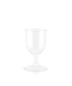 True Brands - 6oz Party Plastic Wine Glasses 8 Pack